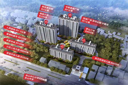 御景华庭3室2厅2卫70万125m2出售